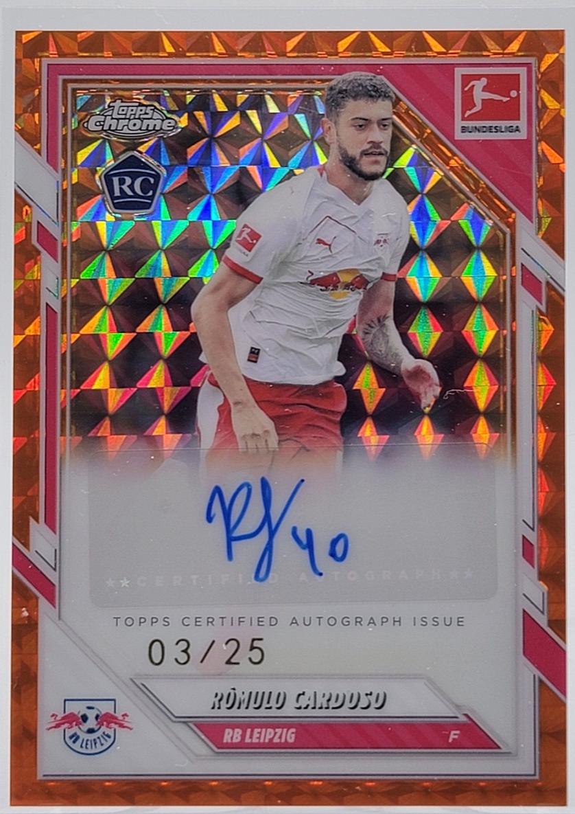 Romulo Cardoso - Chrome Bundesliga Autograph #BA-RC