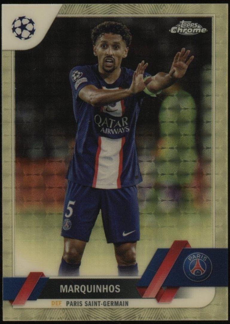 Marquinhos - Chrome UEFA Club Competitions #180