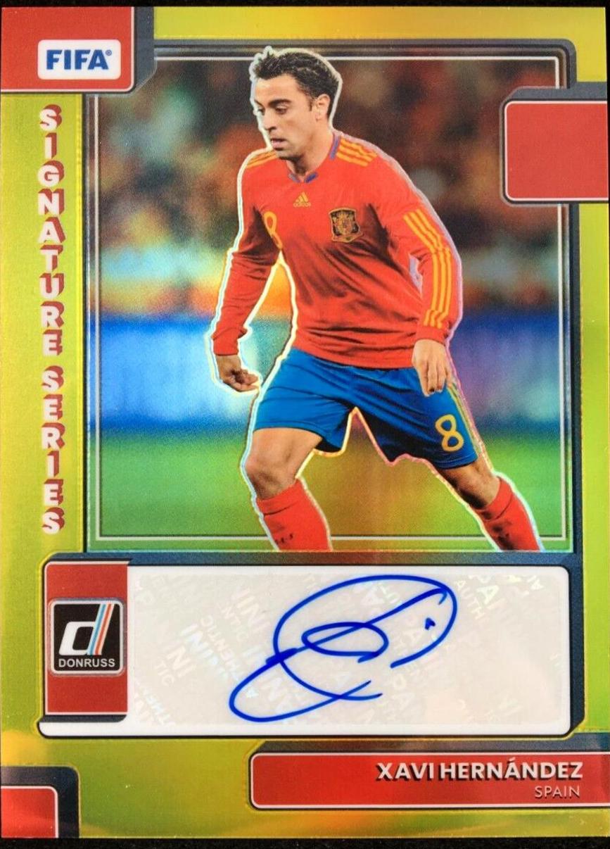 Xavi Hernandez - Donruss Signature Series #SS-XH
