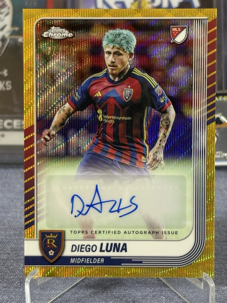 Diego Luna - Chrome MLS Renaissance Autograph #RA-DL1