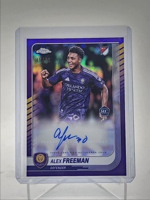 Alex Freeman - Chrome MLS Autograph #CA-FN