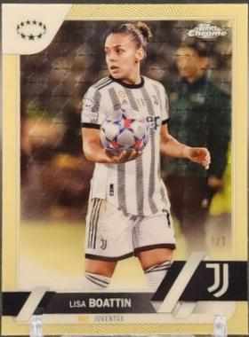 Lisa Boattin - Chrome UEFA Women's Champions League #69