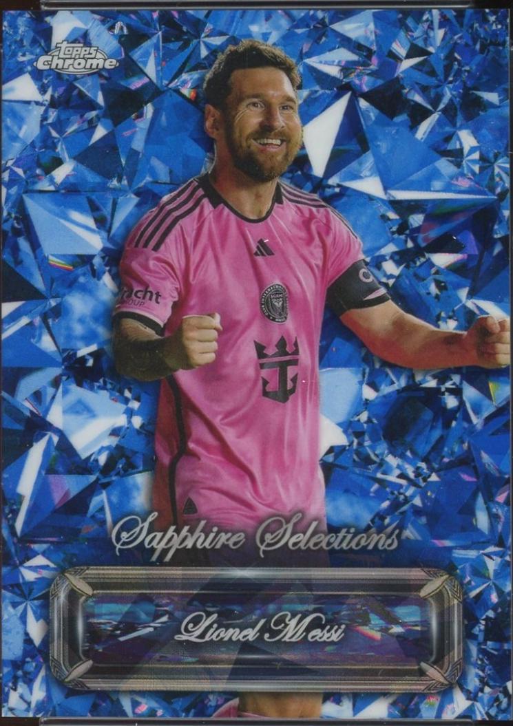 Lionel Messi - Chrome Sapphire MLS Selections #SS-1