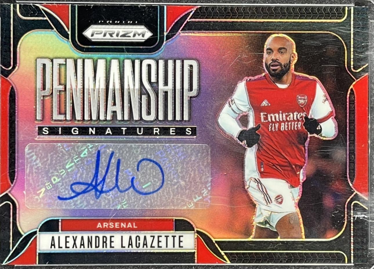 Alexandre Lacazette - Prizm Premier League Penmanship #P-AL