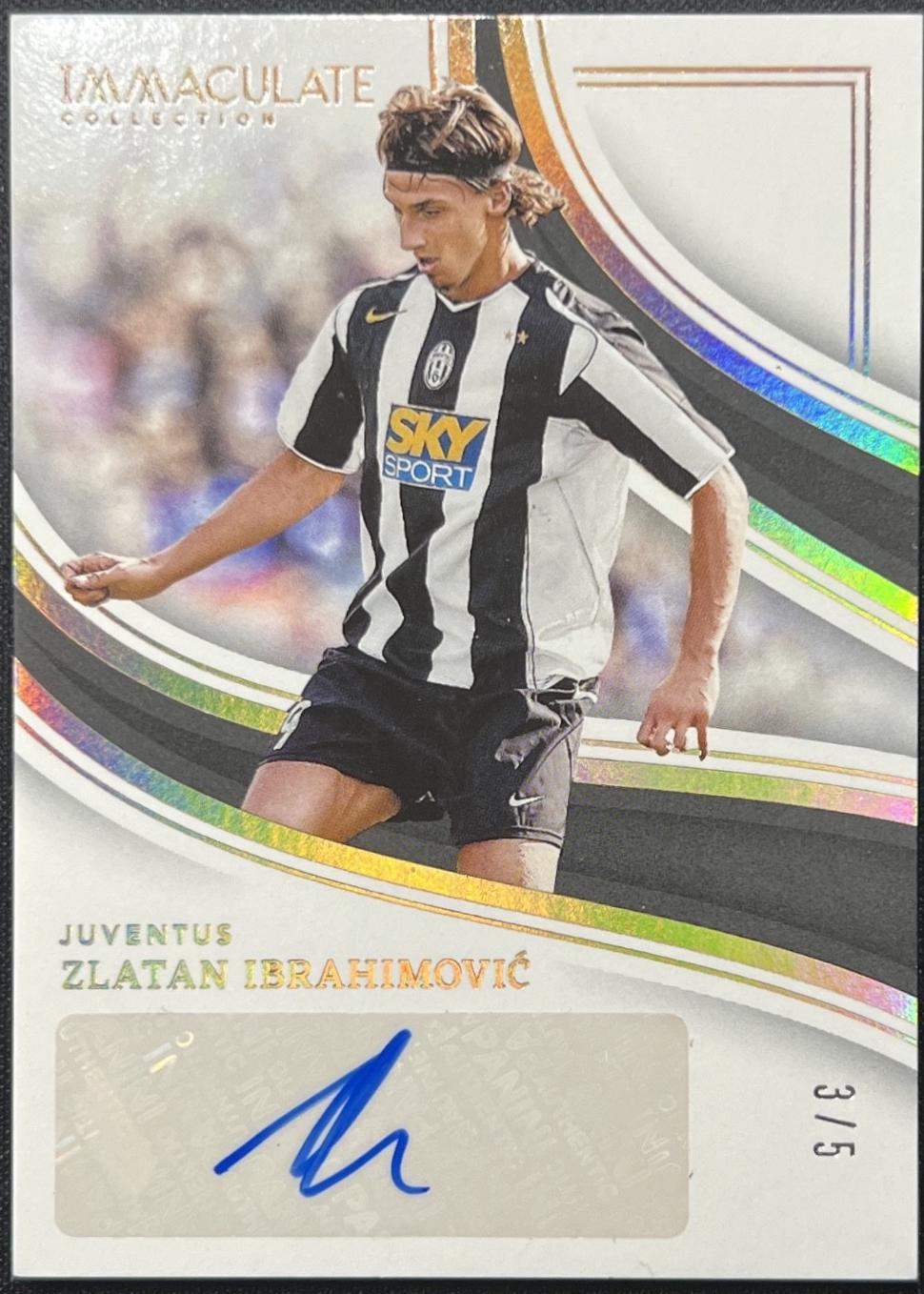 Zlatan Ibrahimovic - Immaculate Splendid Signature #SI-ZI