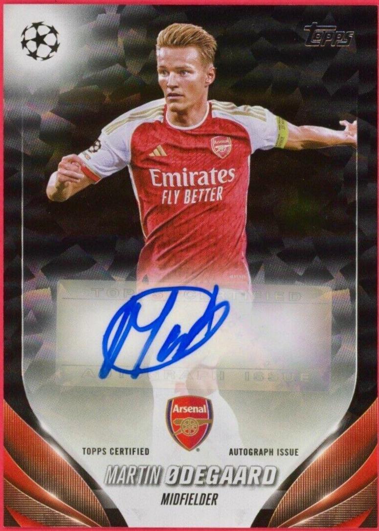 Martin Odegaard - UEFA Club Autograph #A-MO