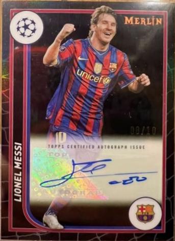 Lionel Messi - Merlin UEFA #AU-ME