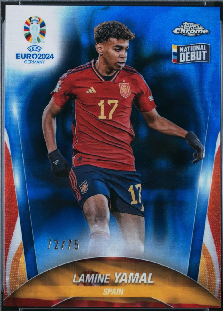 Lamine Yamal - Chrome UEFA Euro #17