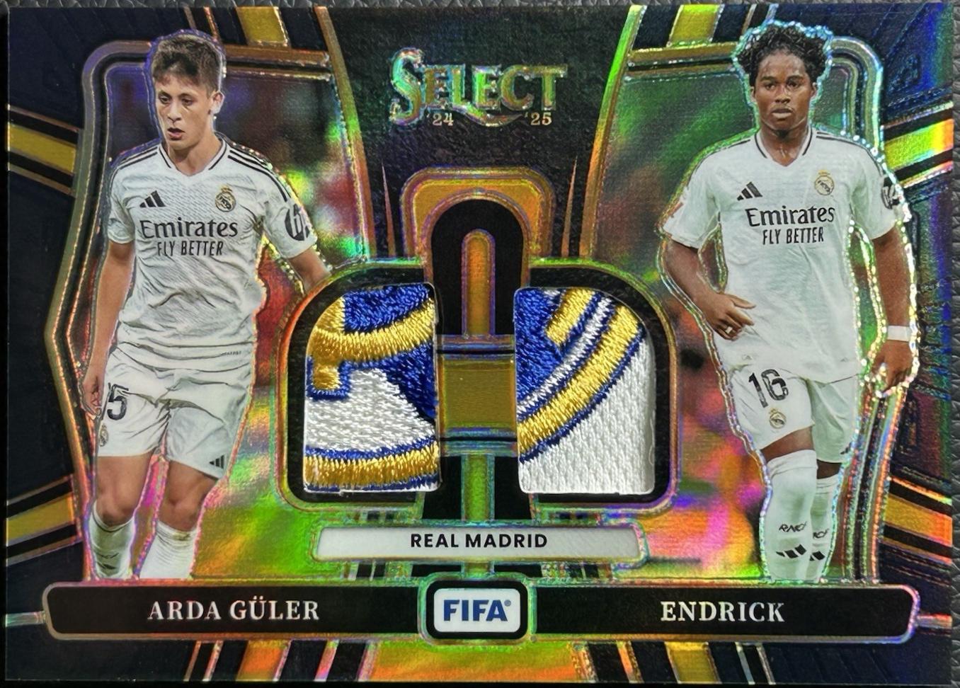 Endrick / Arda Guler - Select FIFA Dual Swatch #DS-REA