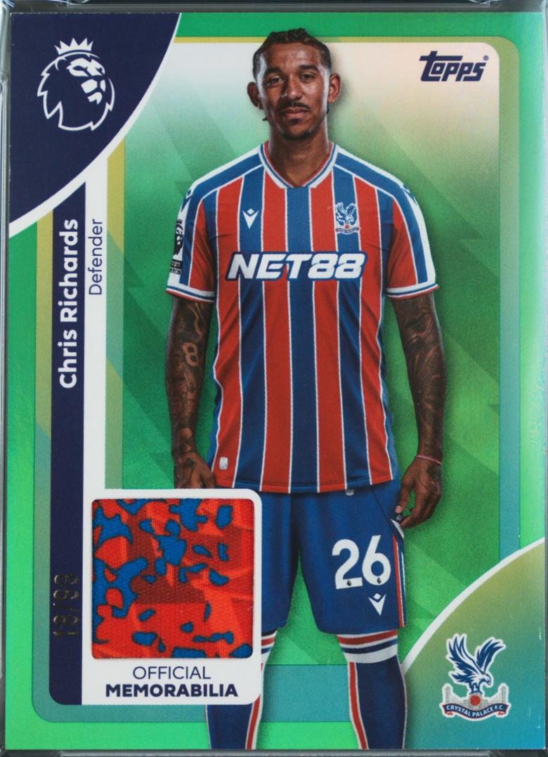 Chris Richards - Premier League Relic #RE-CR