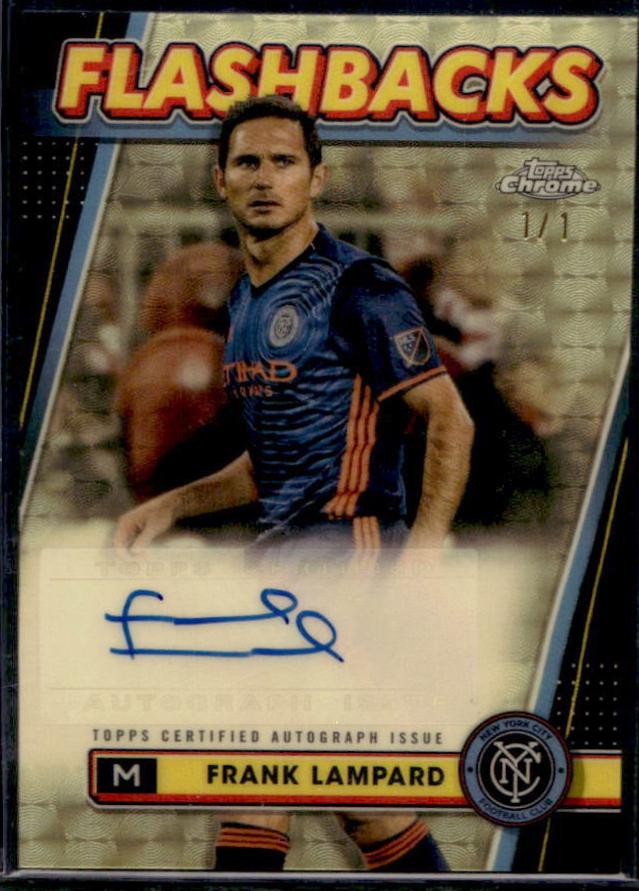 Frank Lampard - Chrome MLS Flashbacks Autograph #FA-FL
