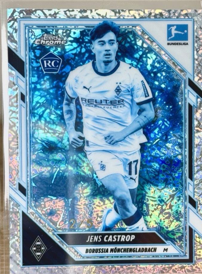 Jens Castrop - Chrome Bundesliga Autograph #BA-JC