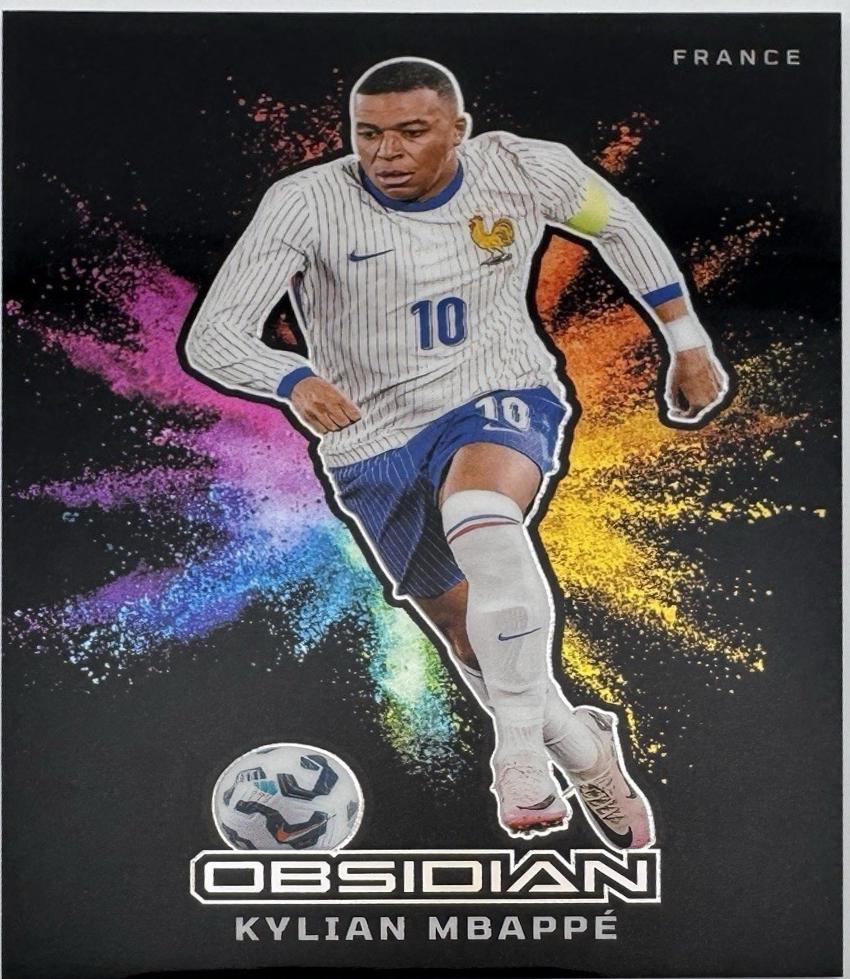 Kylian Mbappe - Obsidian Black Color Blast #2
