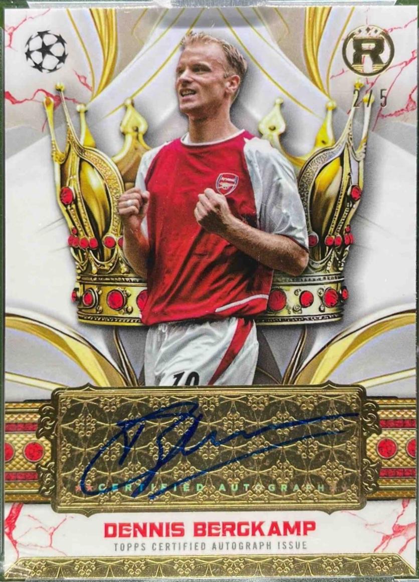 Dennis Bergkamp - Reverence UEFA Crowned Legend Autograph #CLA-DB