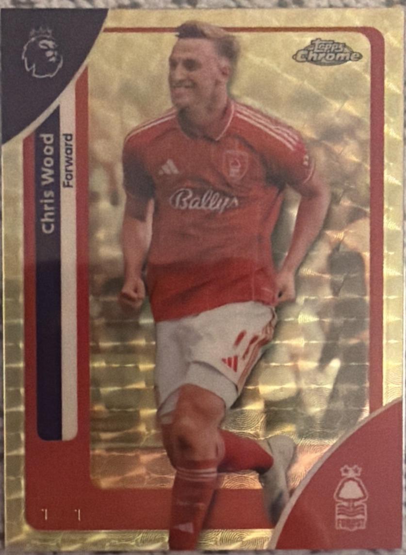 Chris Wood - Chrome Premier League #158