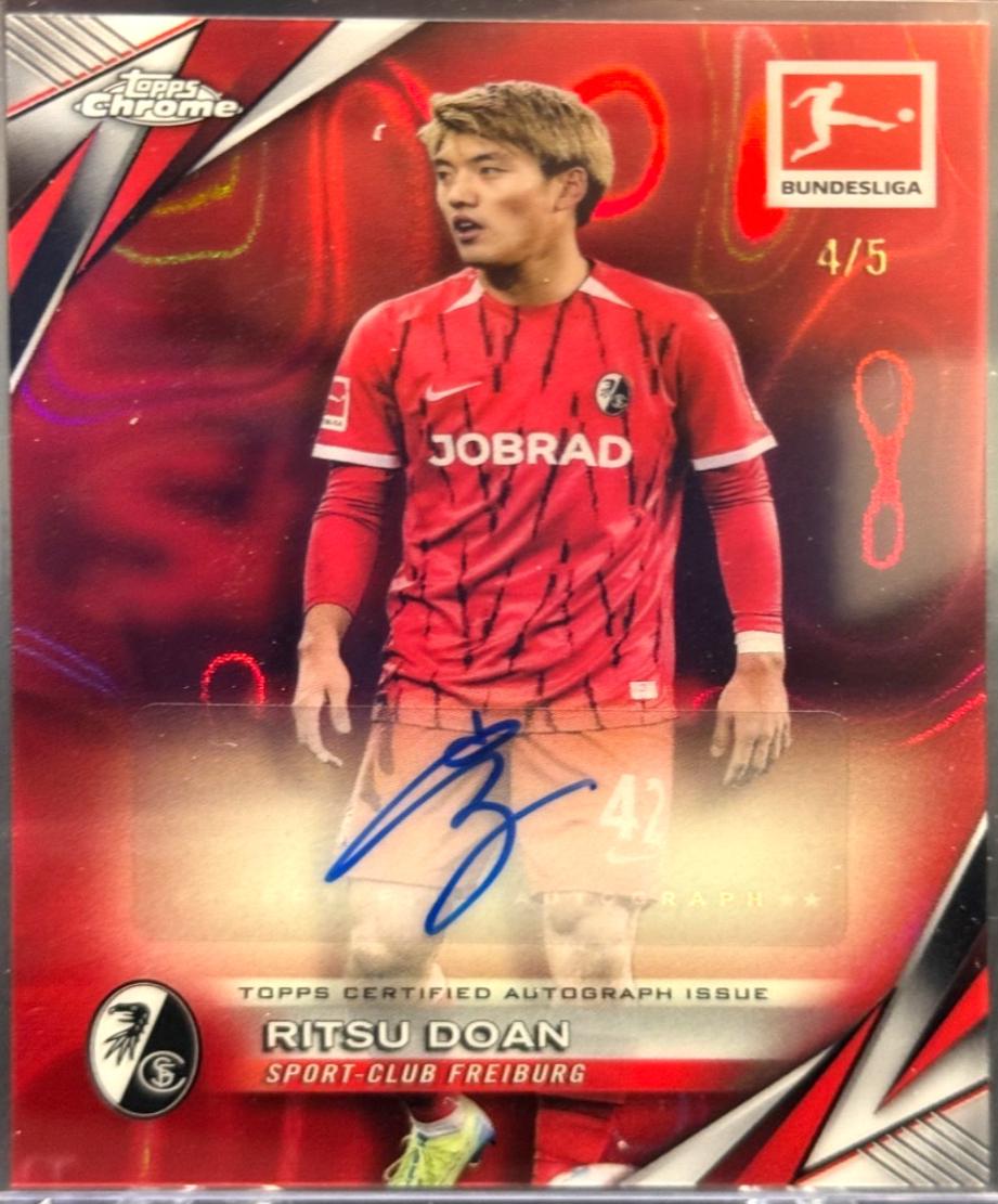 Ritsu Doan - Chrome Bundesliga Autograph #BA-RD