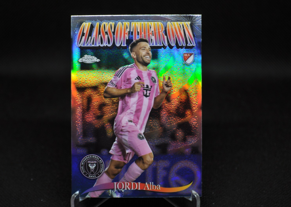 Jordi Alba - Chrome MLS Class of Their Own #CO-8