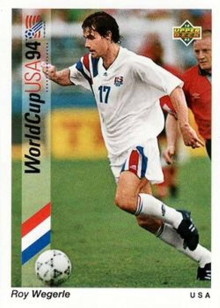 Roy Wegerle - 1993 Upper Deck World Cup Soccer #17