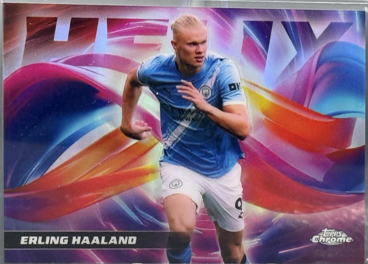Erling Haaland - Chrome Premier League Helix #HX-2