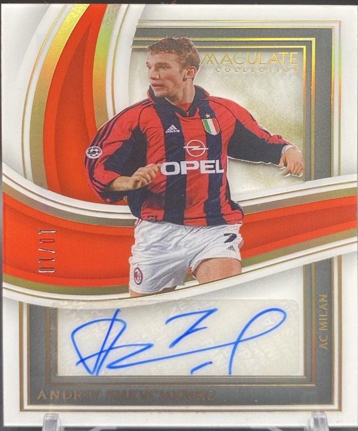Andriy Shevchenko - Immaculate Shadowbox Signature #SS-ASO