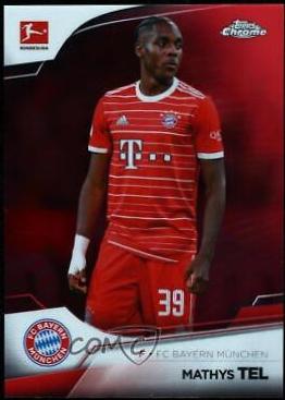Mathys Tel - Chrome Bundesliga #80