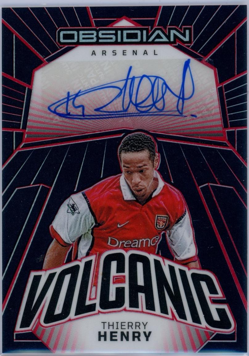 Thierry Henry - Obsidian Volcanic Signature #VS-TH
