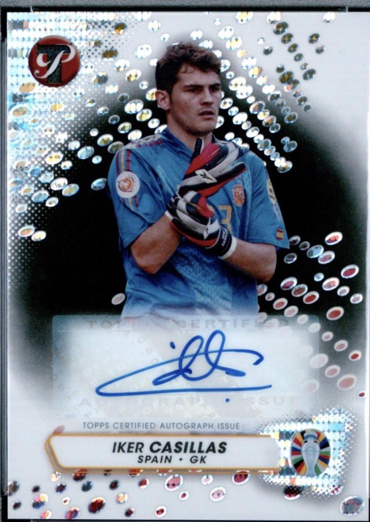 Iker Casillas - Pristine Road to Euro 2024 Autograph #PA-IC