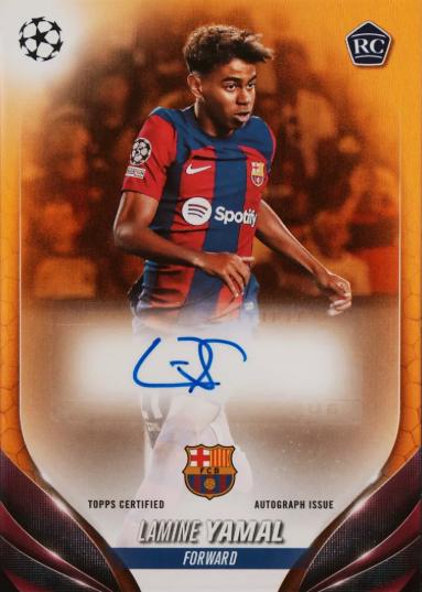 Lamine Yamal - UEFA Club Autograph #A-LY