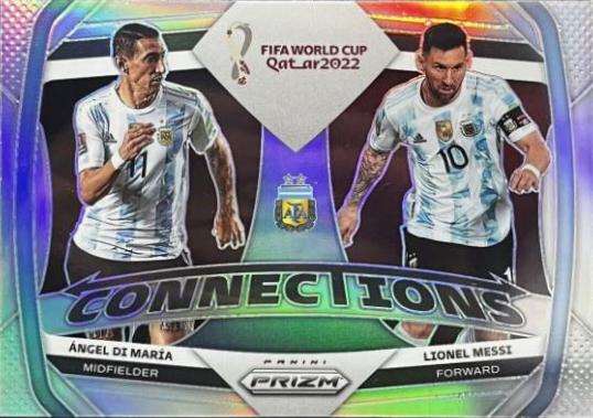 Angel Di Maria, Lionel Messi - Prizm World Cup Connections #1