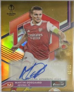Martin Odegaard - Finest UEFA Club Competitions Autographs #A-MO