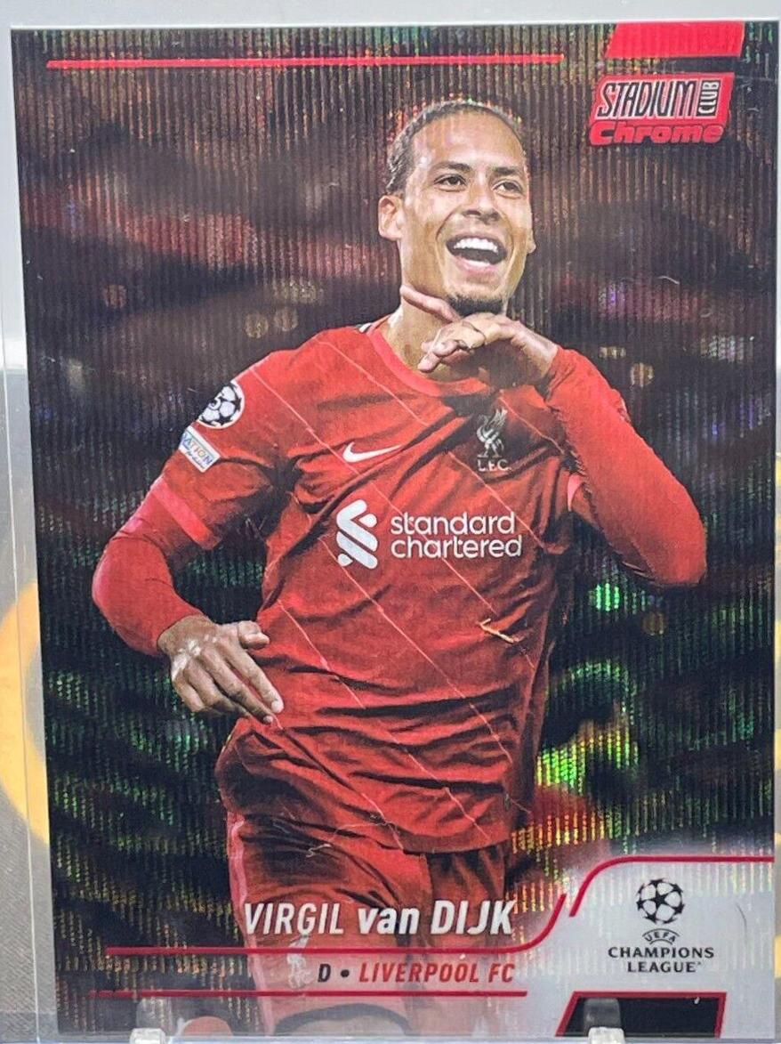 Virgil van Dijk - Stadium Club Chrome UEFA Champions League #4