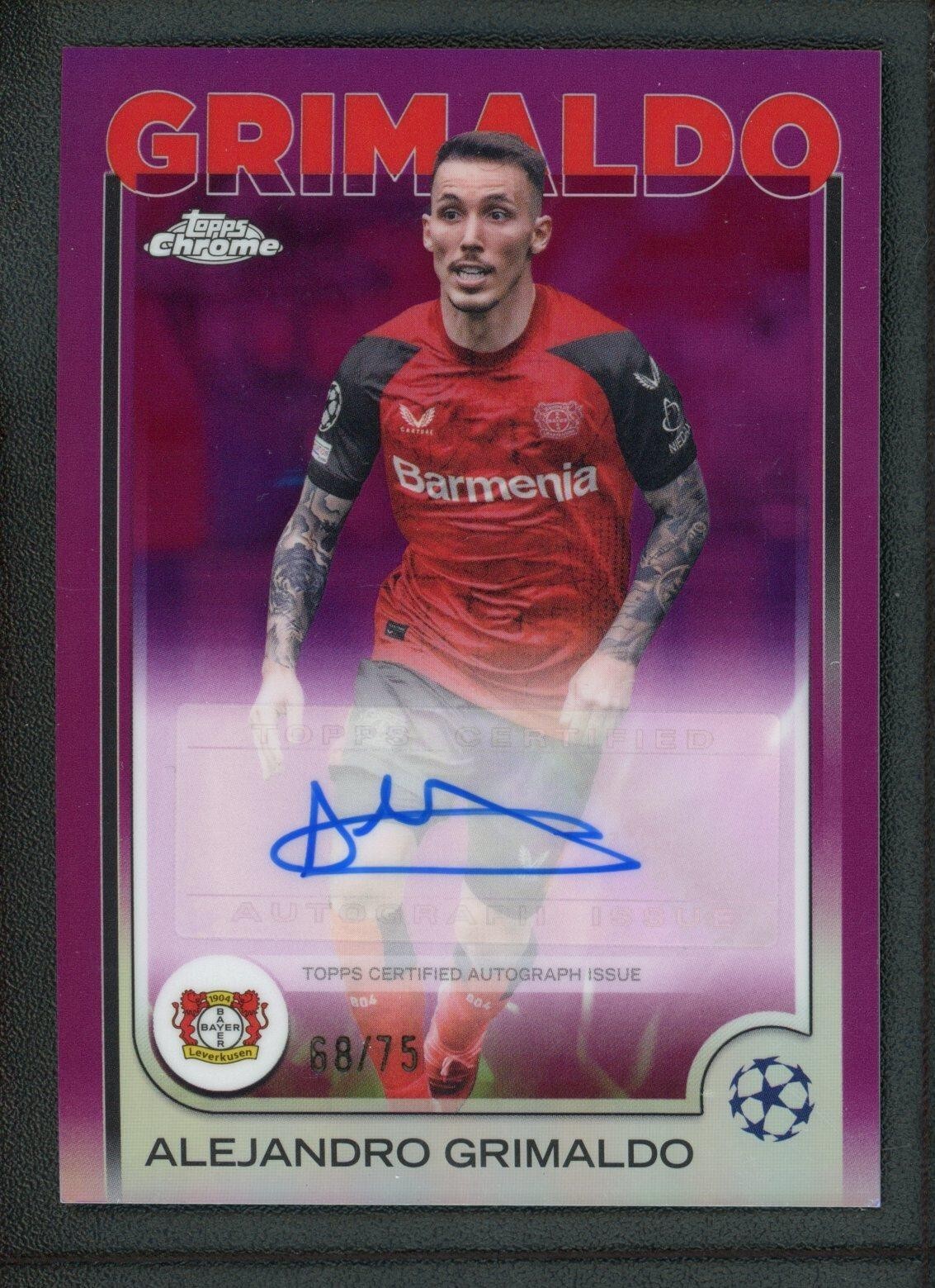 Alejandro Grimaldo - Chrome Bundesliga Ornaments #OR-15