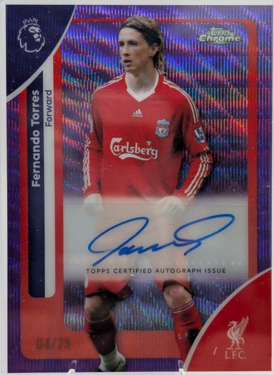 Fernando Torres - Chrome Premier League Autograph #CA-FT