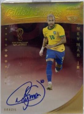 Neymar Jr - Eminence FIFA World Cup Gilded Graphs Autographs #GG-NJR