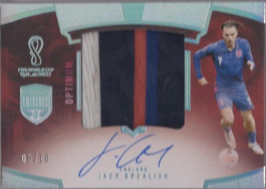 Jack Grealish - Eminence FIFA World Cup Patch Autographs #PA-JG