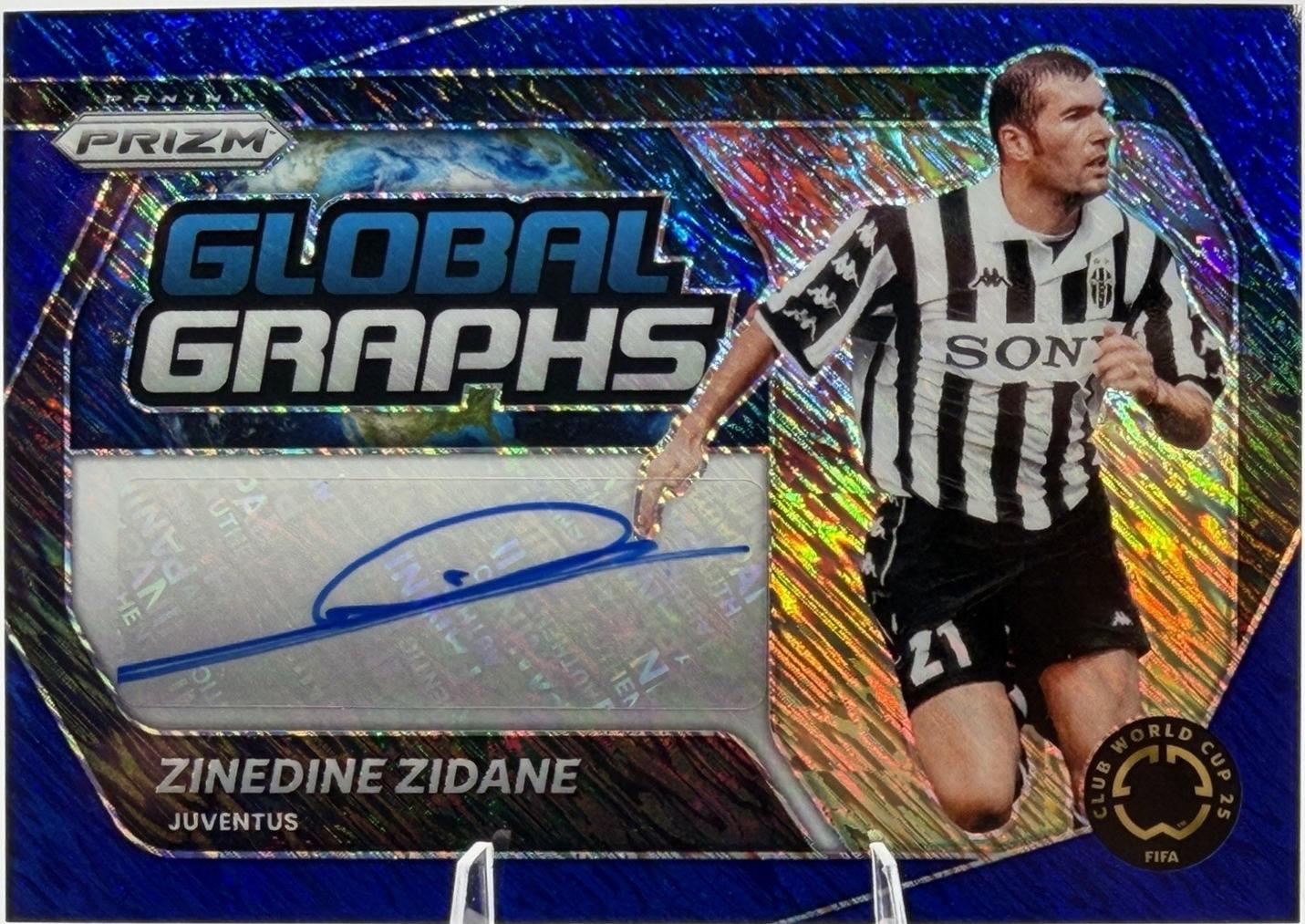 Zinedine Zidane - Prizm FIFA Global Graphs #GG-ZZ