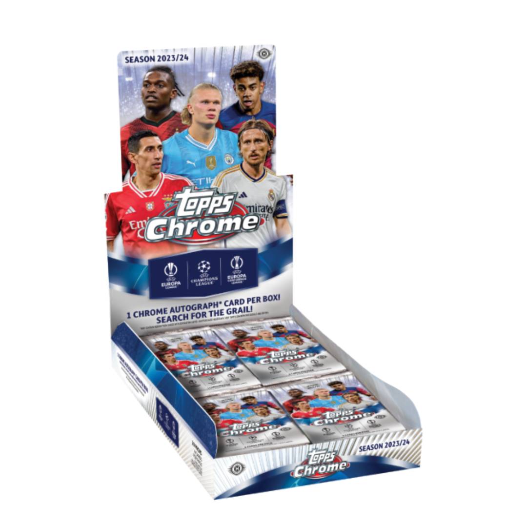 2023 Chrome UEFA Club Hobby Box box