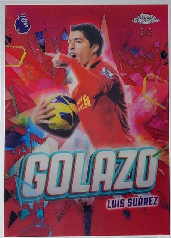 Luis Suarez - Chrome Premier League Golazo #GZ-4