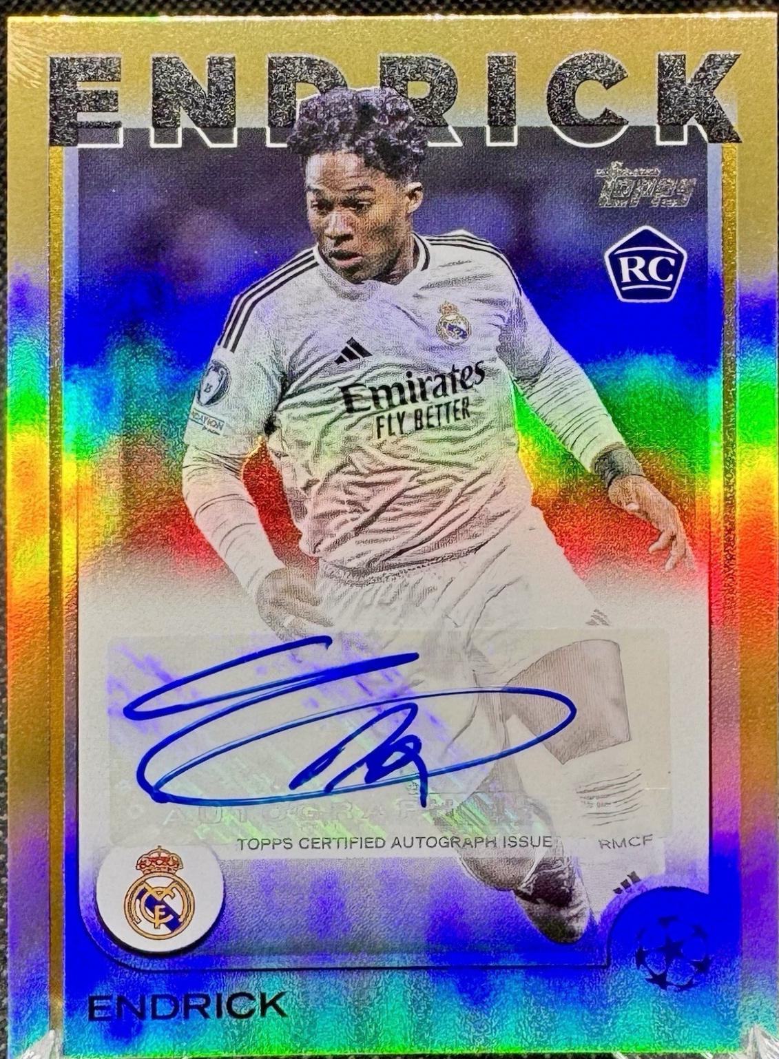 Endrick - UEFA Autograph #A-E