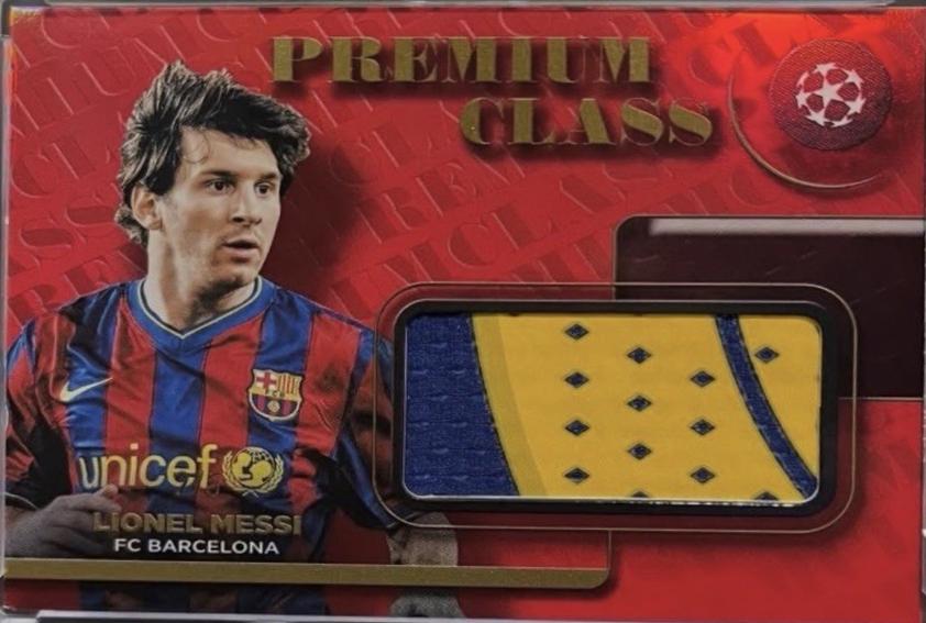 Lionel Messi - UEFA Premium Class Relic #PCR-LM