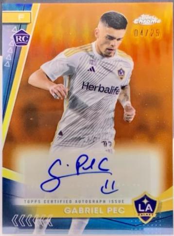 Gabriel Pec - Chrome MLS Autograph #CA-GP