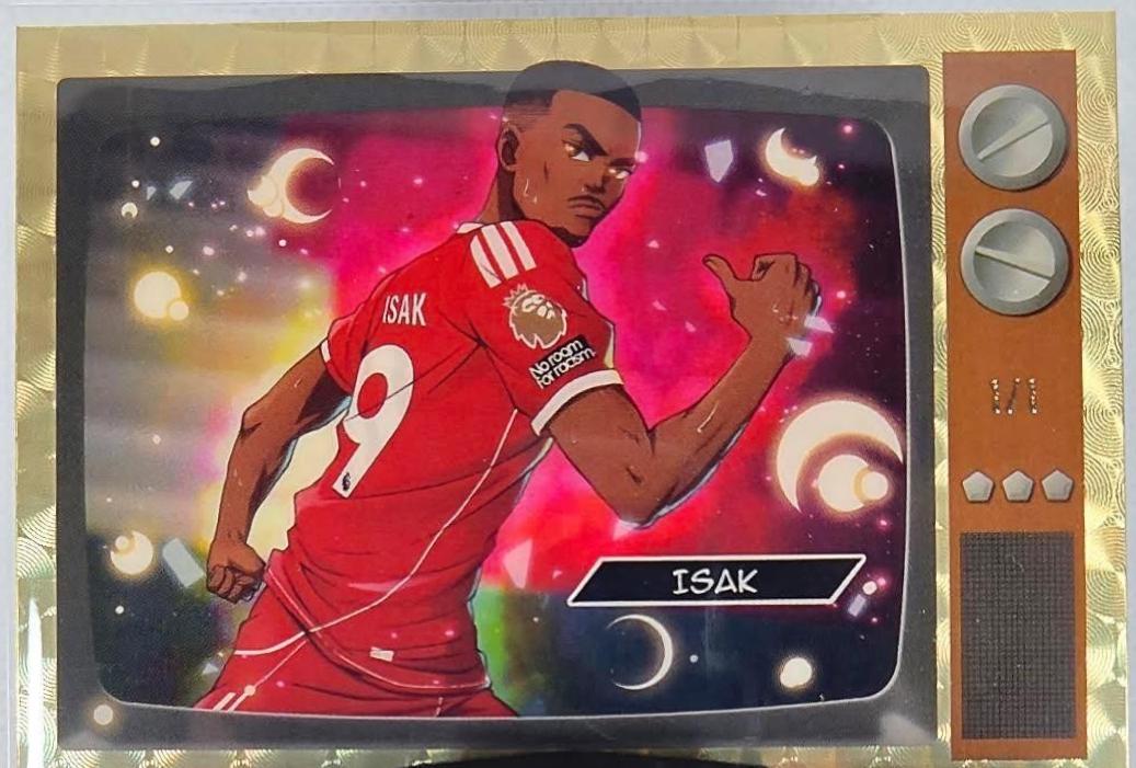 Alexander Isak - Chrome Premier League Anime #CA-AI