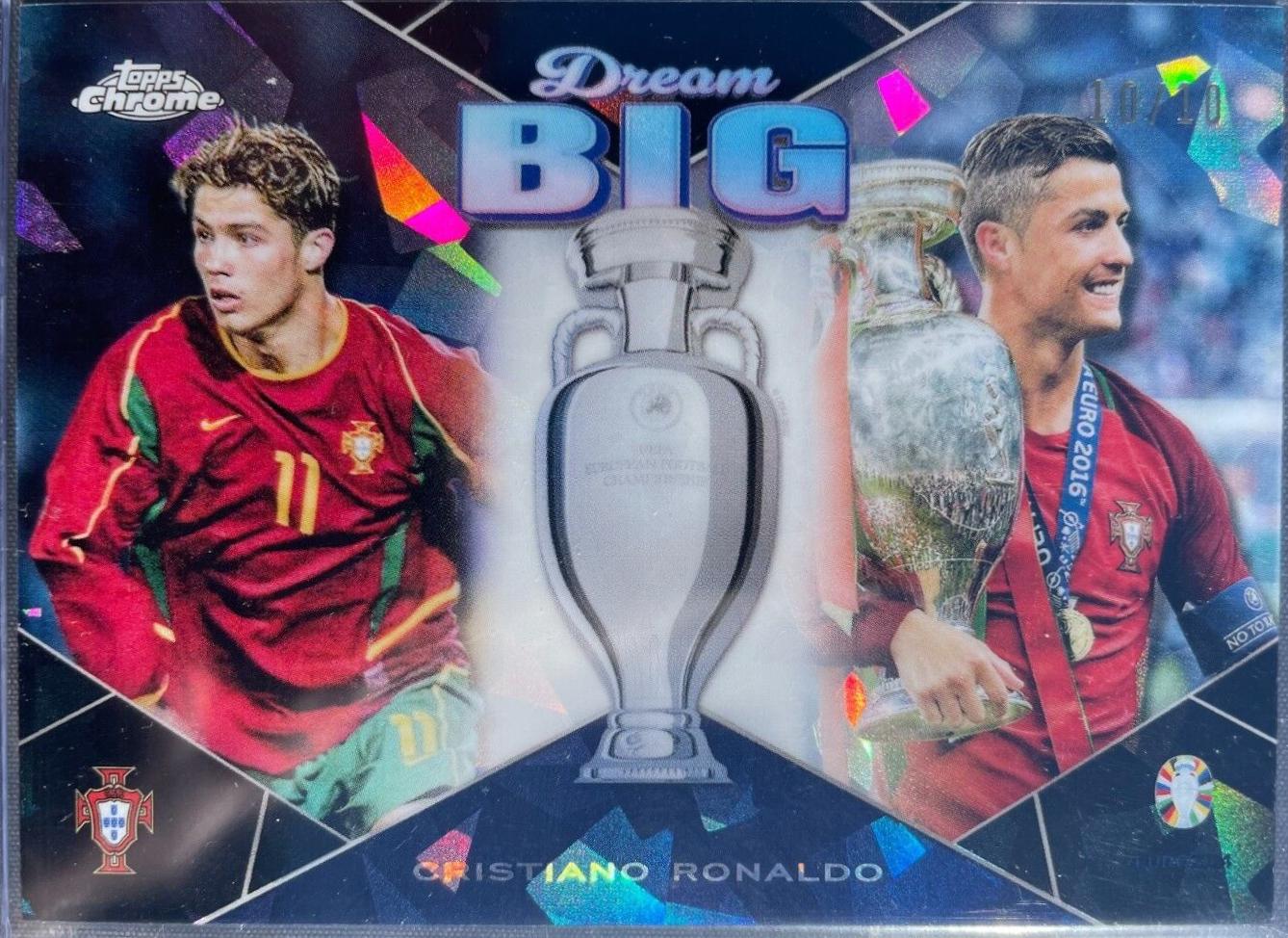 Cristiano Ronaldo - Chrome UEFA Euro Dream Big #DB-7