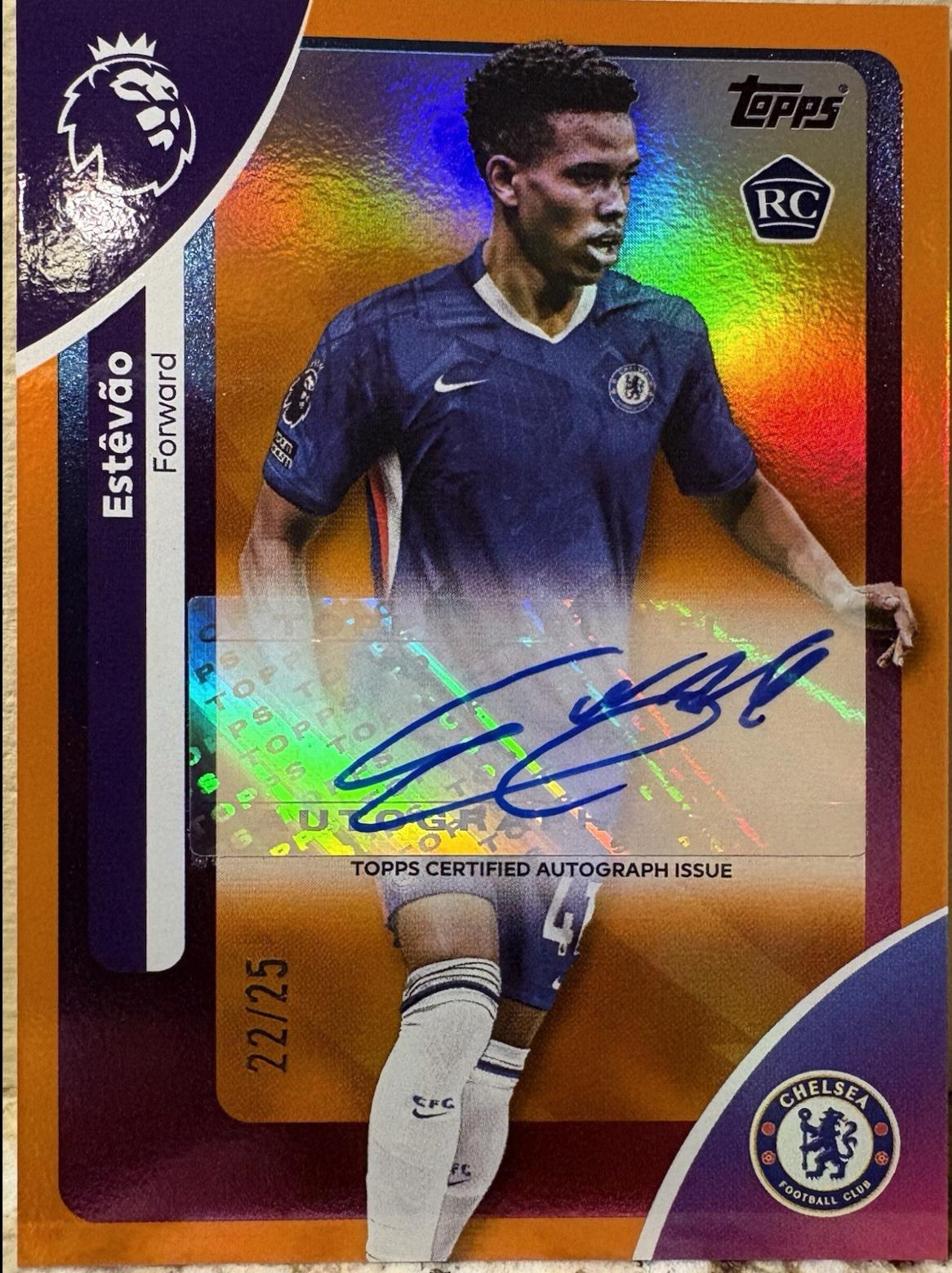 Estevao - Premier League Autograph #AC-ES