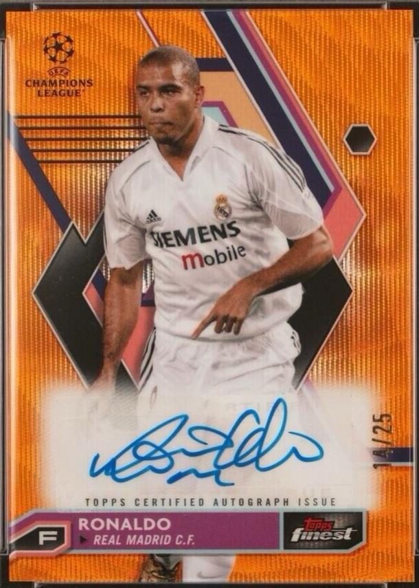 Ronaldo - Finest UEFA Club Competitions Autographs #A-R