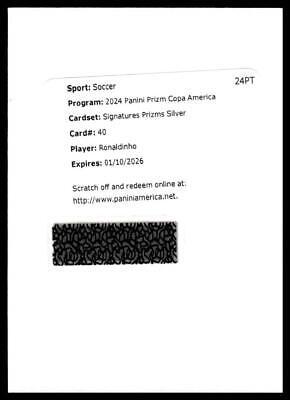 Ronaldinho - Prizm Copa America Signature #S-RON