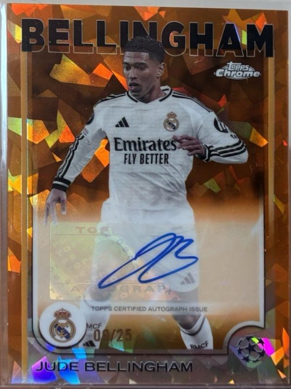 Jude Bellingham - Chrome UEFA Autograph #CA-JB