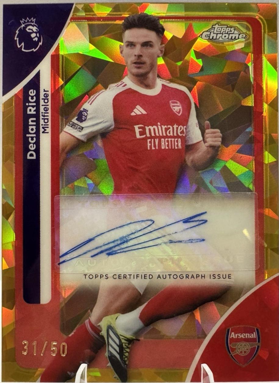 Declan Rice - Chrome Premier League Autograph #CA-DR