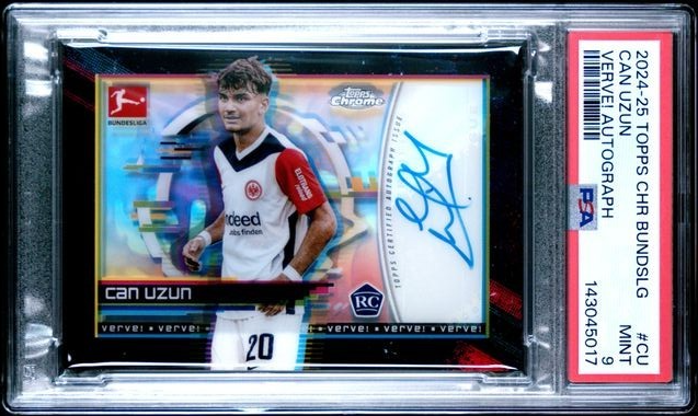 Can Uzun - Chrome Bundesliga Autograph #BA-CU