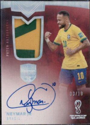 Neymar Jr - Eminence FIFA World Cup Patch Autographs #PA-NJR